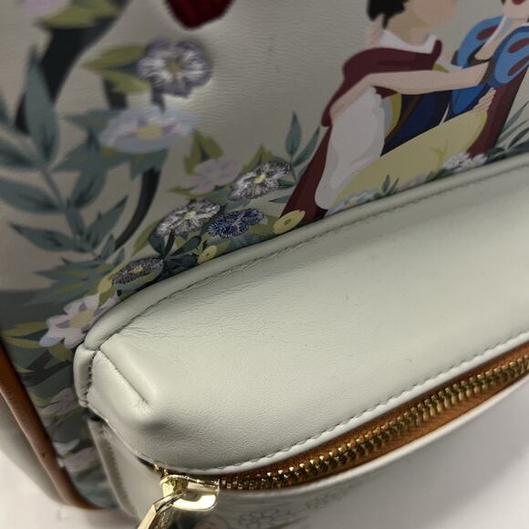 Loungefly Disney Snow White and the Seven Dwarfs Floral Mini Backpack Prince Bag - Picture 11 of 14